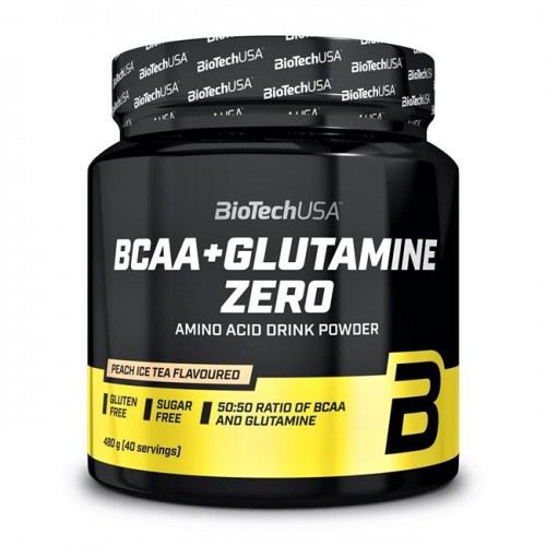 BCAA + Glutamine Zero 480 gr - Biotech USA