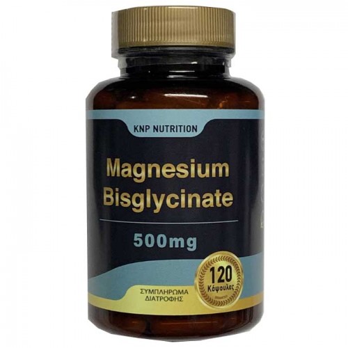 Magnesium Bisglycinate 500mg 120 caps - KNP Nutrition