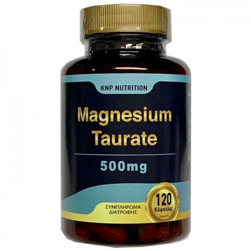 Magnesium Taurate 500mg 120 caps - KNP Nutrition