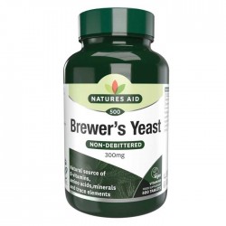 Brewers Yeast 300mg 500 ταμπλέτες - Natures Aid / Βιταμίνες