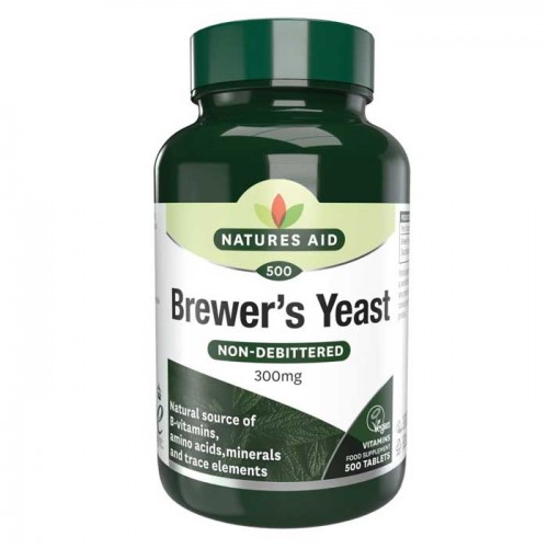 Brewers Yeast 300mg 500 ταμπλέτες - Natures Aid / Βιταμίνες