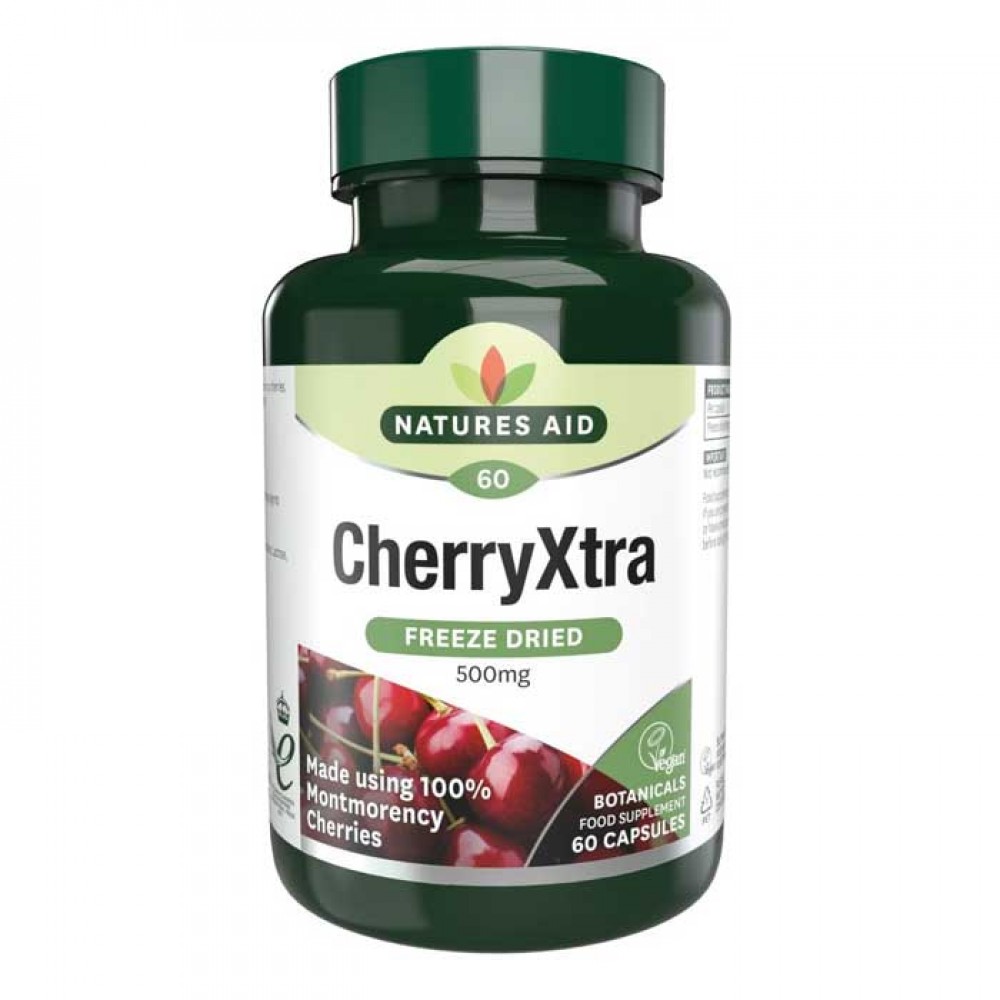 CherryXtra 60 caps - Natures Aid / Βοτανοθεραπεία CherryXtra 60 caps - Natures Aid / Βοτανοθεραπεία