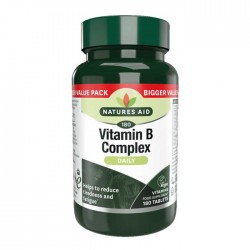 Vitamin B Complex Daily 180 tabs - Natures Aid