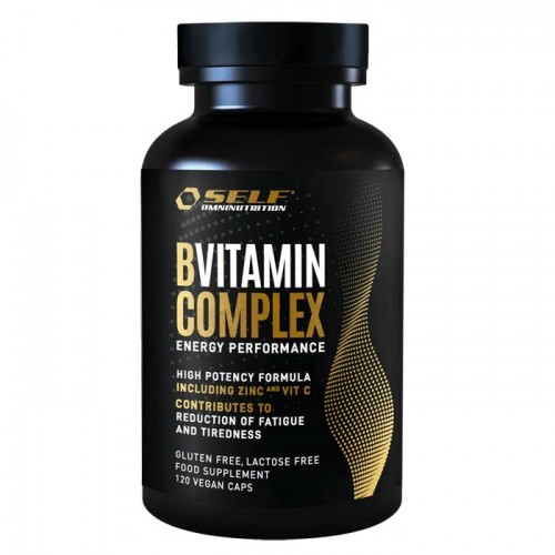 B Complex Vit C + Zinc 120 caps - Self Omninutrition